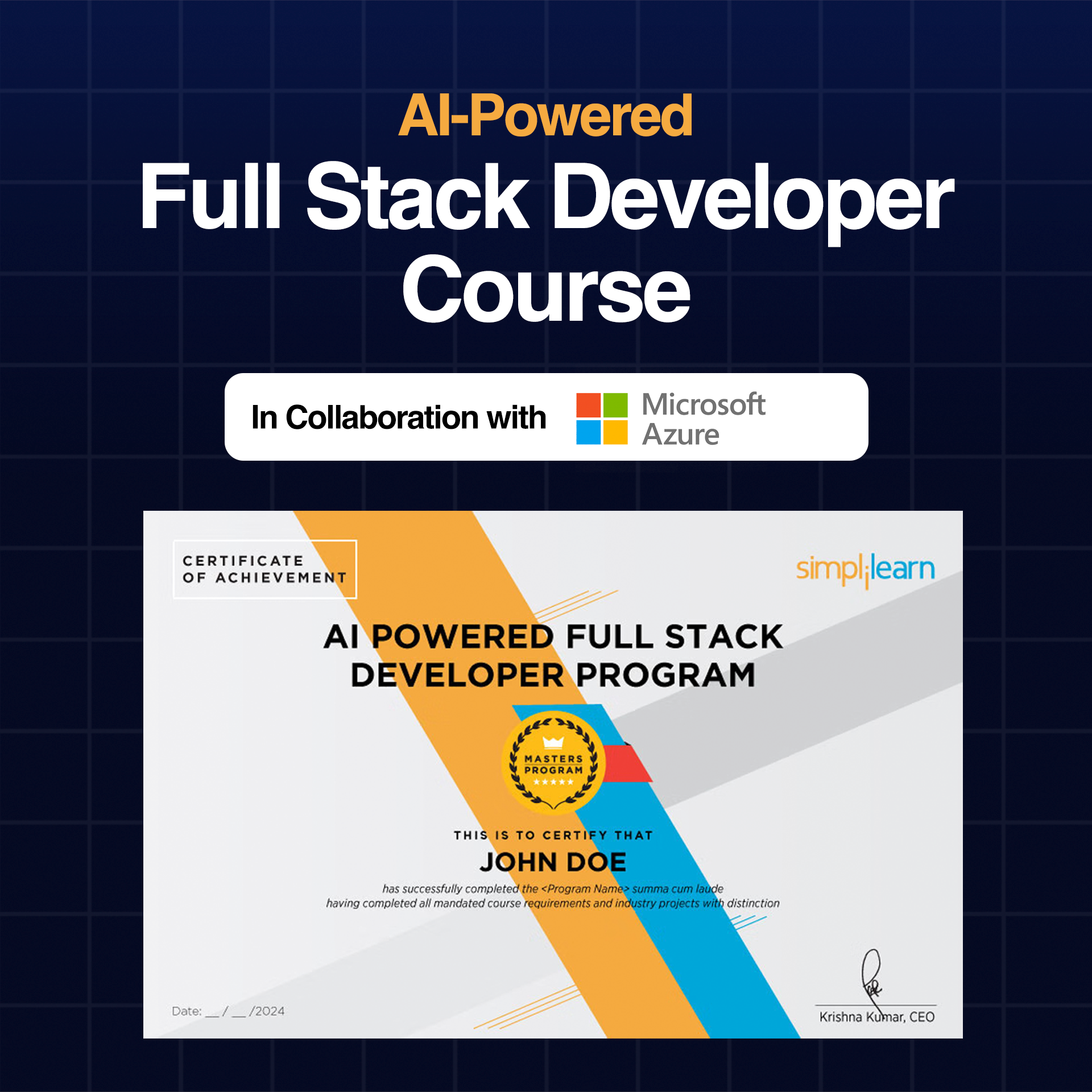 AI-Powered Full Stack Developer Course