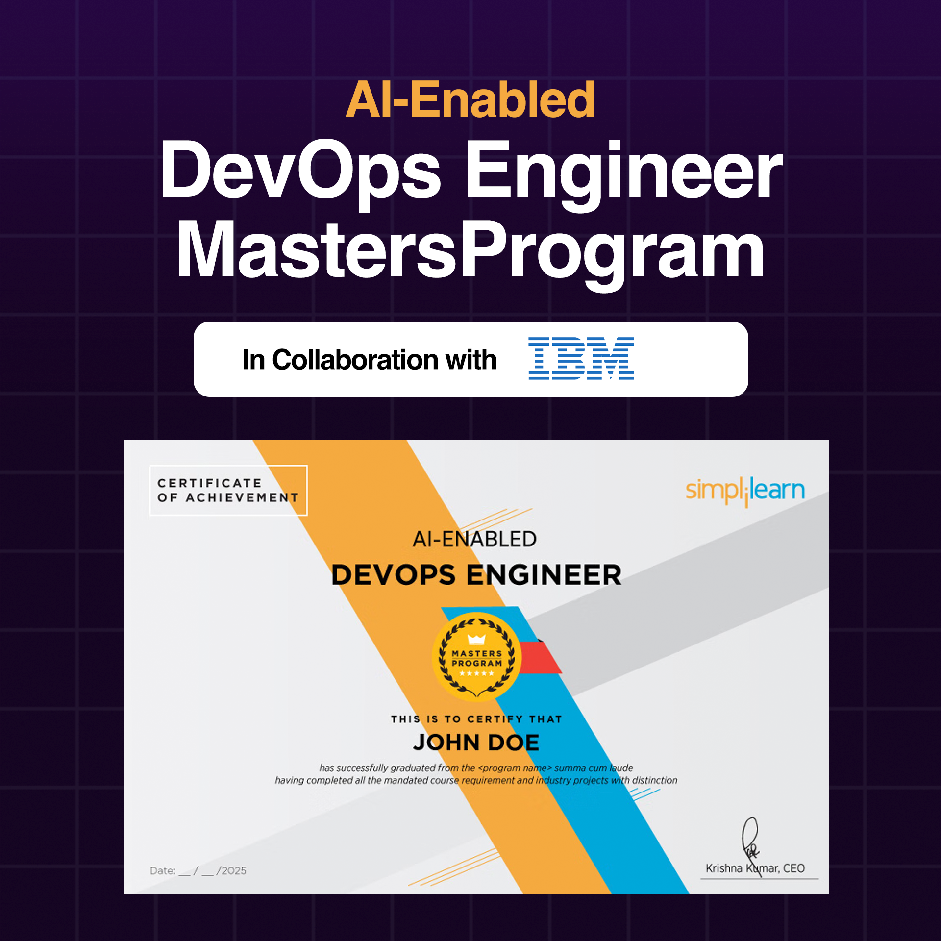 AI-Enabled DevOps Engineer Masters Program
